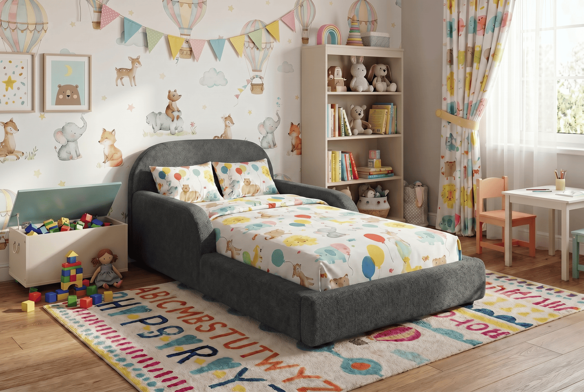 Mila Cloud – Das gepolsterte Kinderbett