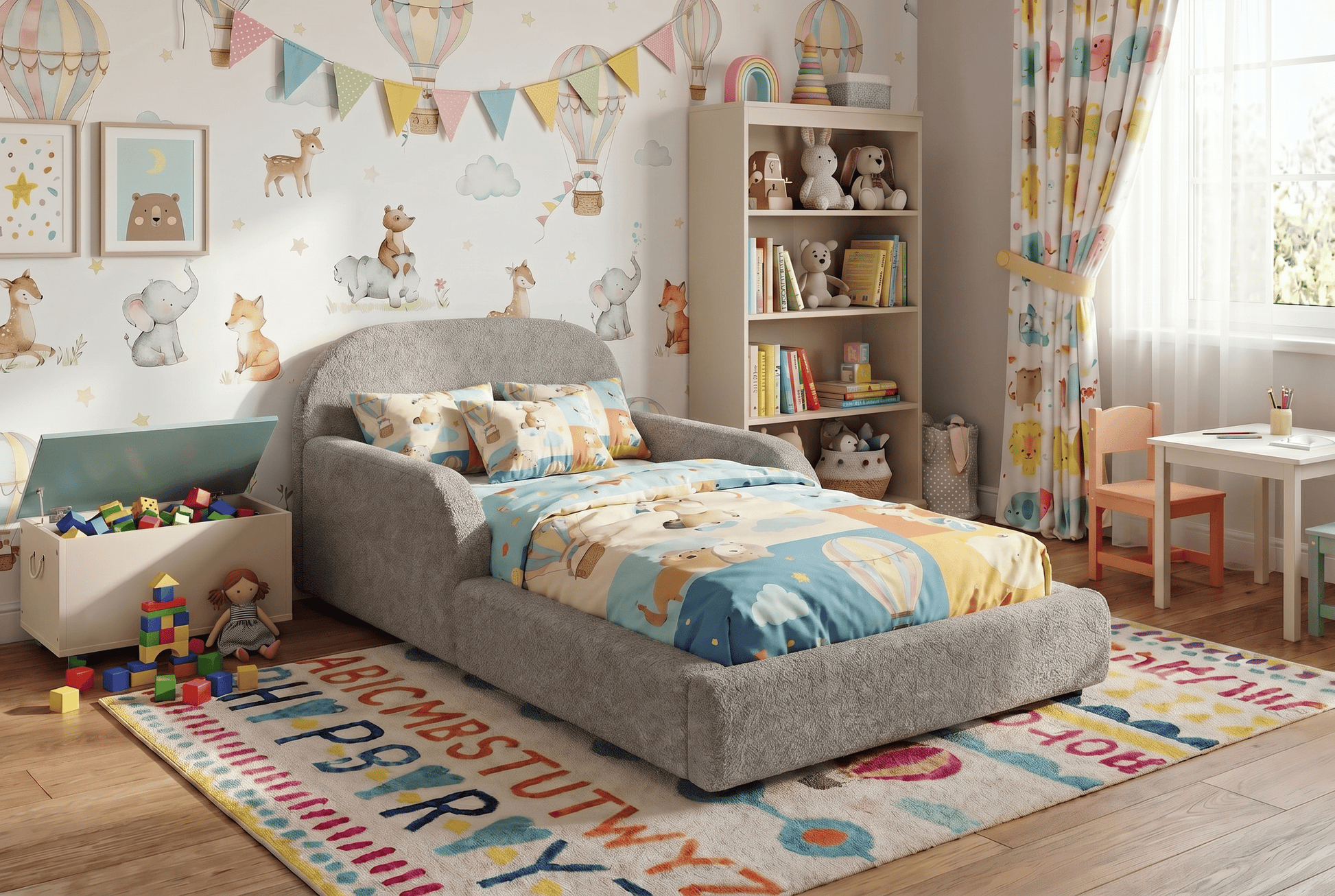 Mila Cloud – Das gepolsterte Kinderbett