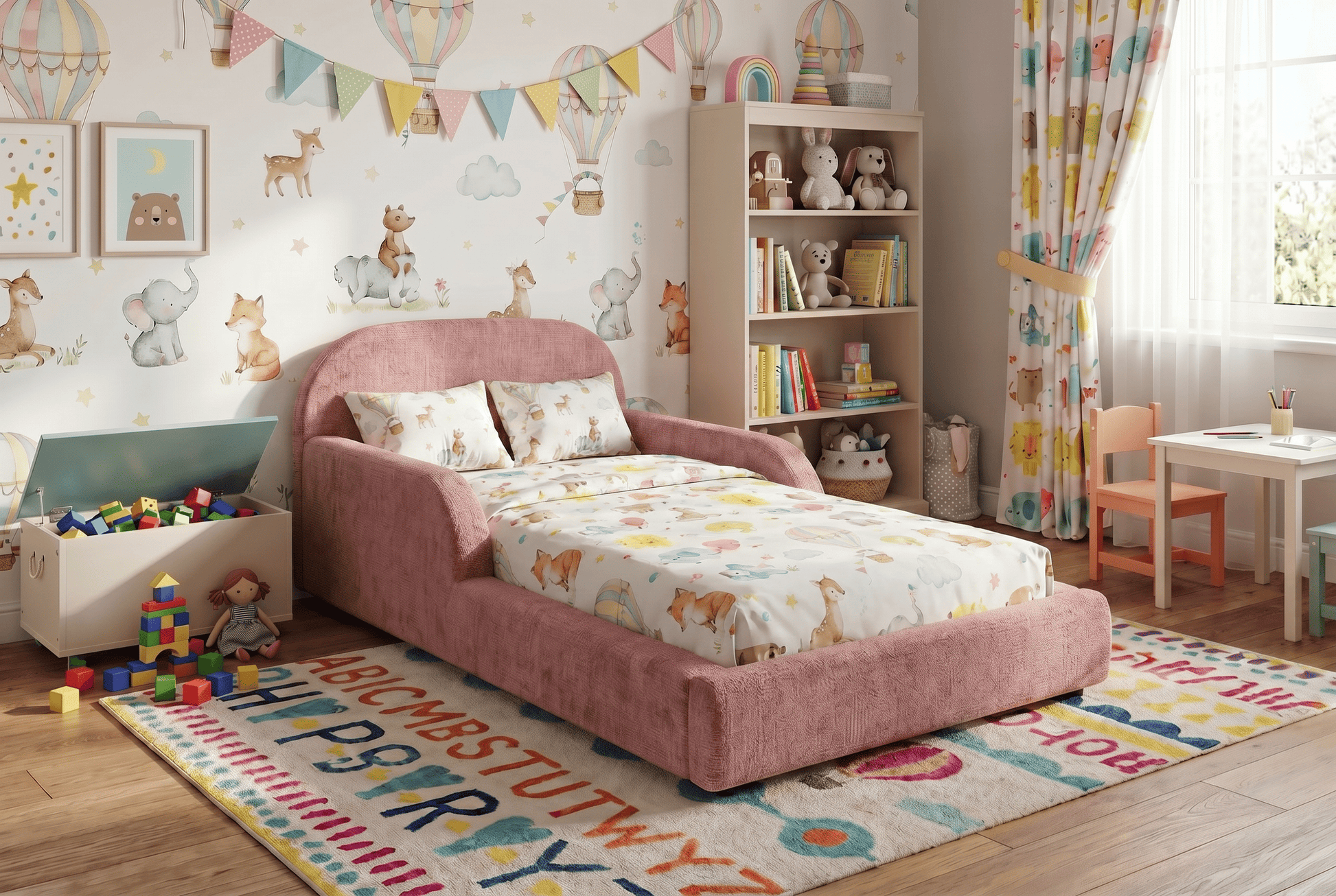 Mila Cloud – Das gepolsterte Kinderbett