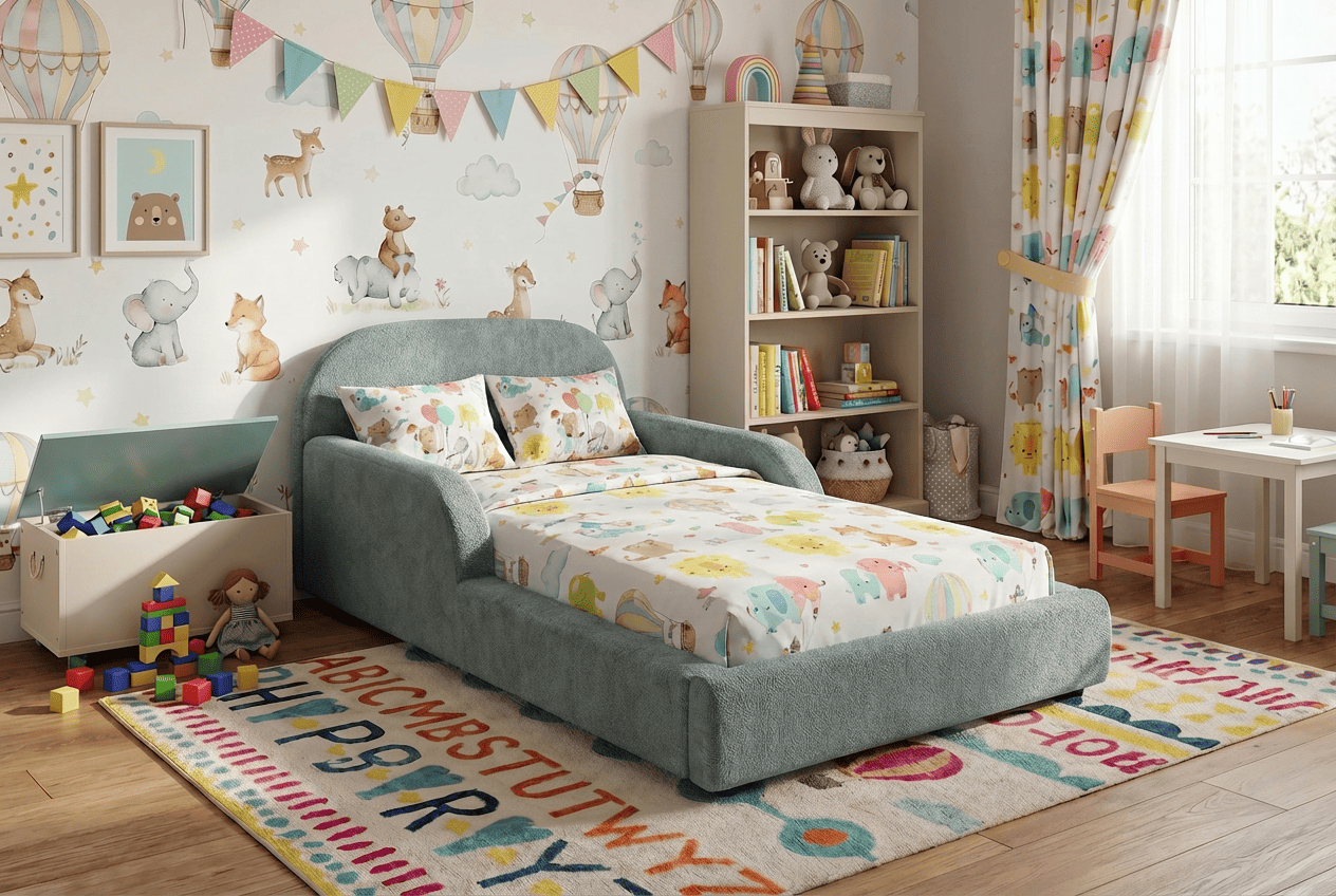 Mila Cloud – Das gepolsterte Kinderbett