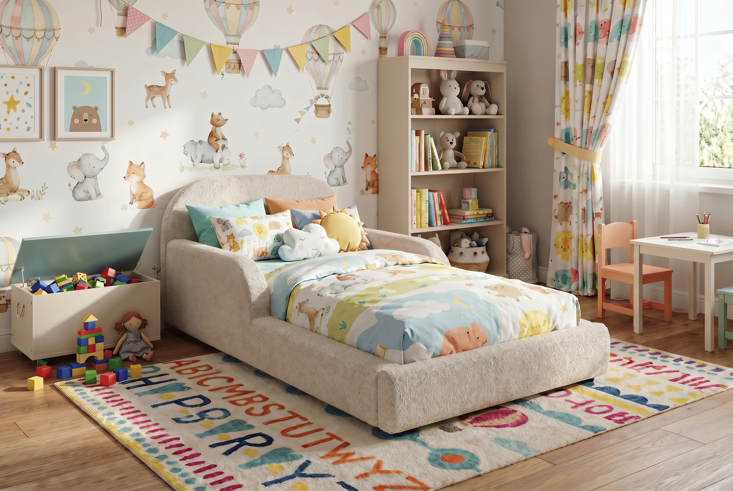 Mila Cloud – Das gepolsterte Kinderbett